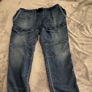 H&M Divided Sweatpants/Joggers Denim Look